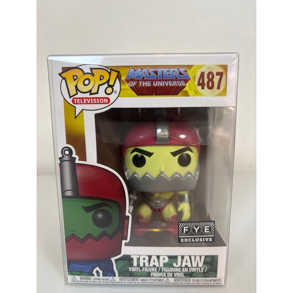 Funko Pop Masters of the Universe Trap Jaw 487 FYE Exclusive Vinyl Figure MOTU